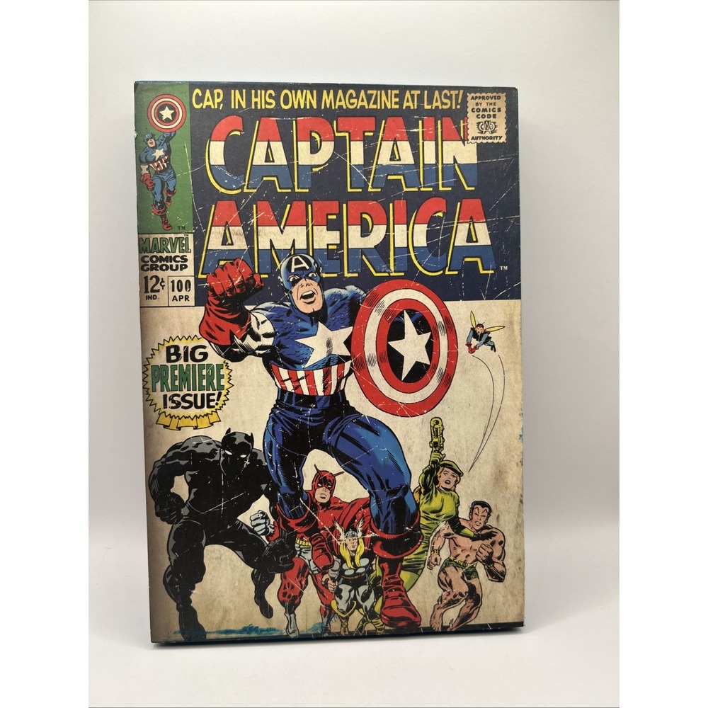Captain America Comic Book Decor